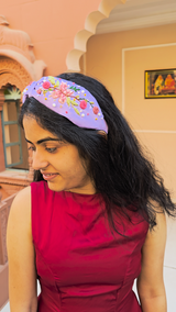 Elsa’s Hand Embroidered Headband