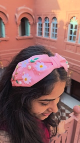 Aurora’s Hand Embroidered Headband