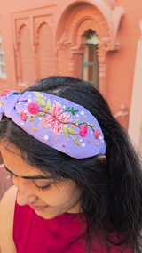 Elsa’s Hand Embroidered Headband