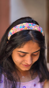 Phool Rangini Hand Embroidered Headband
