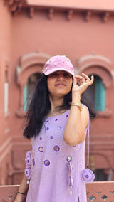 Pearl Mist Embellished Cap