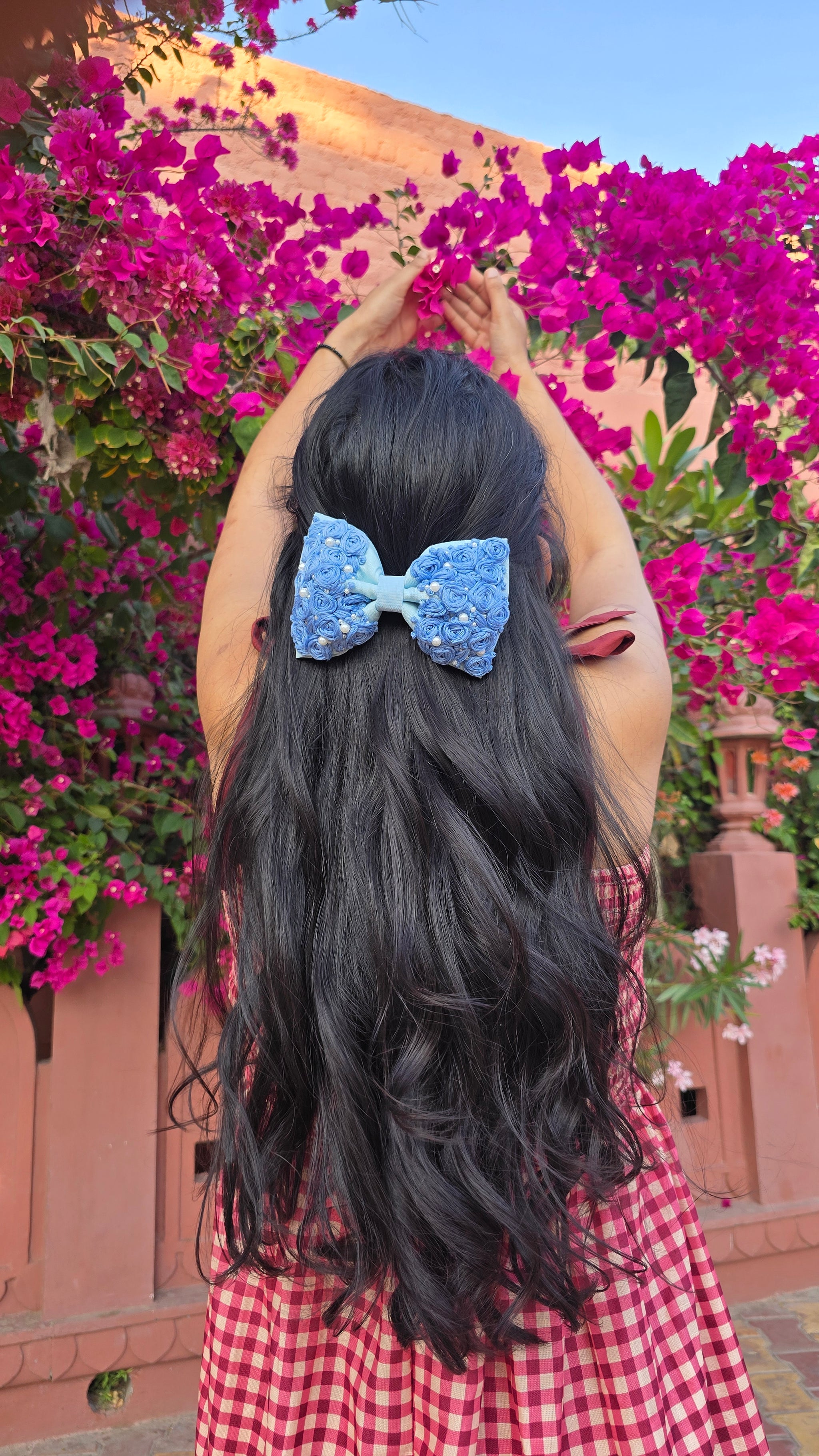 Floral blue