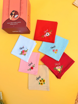 Bridal Harmony Set – Hand Embroidered Custom Hankey Gift Set