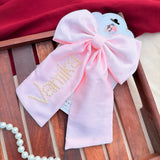 Pearl Bride | Personalized Pearl-Embellished Statement Hair Bow