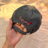 Greige Gul Personalized Hand Embroidered Cap