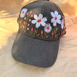 Greige Gul Personalized Hand Embroidered Cap