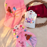 Pink Fairytale Personalized Embroidered Gift Hamper