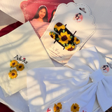 Sunflower Dreams Personalized Hand-Embroidered Gift Hamper