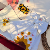 Sunflower Dreams Personalized Hand-Embroidered Gift Hamper