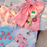 Petals in Pastels Floral Embroidered Hair Accessory Hamper