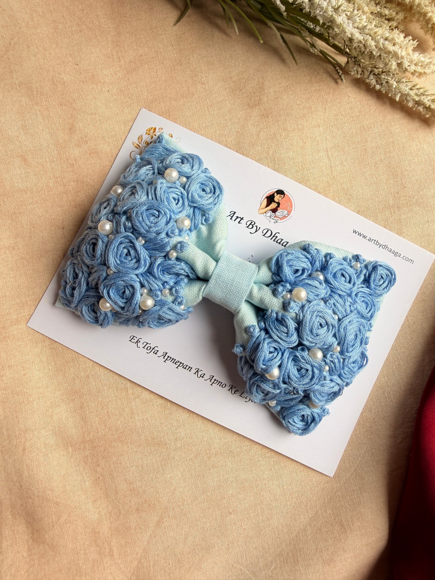 Floral blue