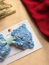 Floral blue