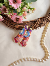 A Dream Petal Hand Embroidered Tic-Tac Hair Clips