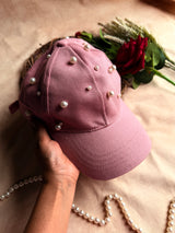 Pearl Mist Embellished Cap