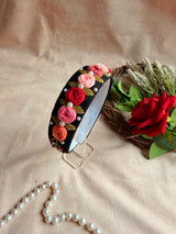 Rangrez Kaali Gul Hand Embroidered Headband