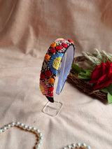 Rangoli Kaali Pushp Hand Embroidered Headband