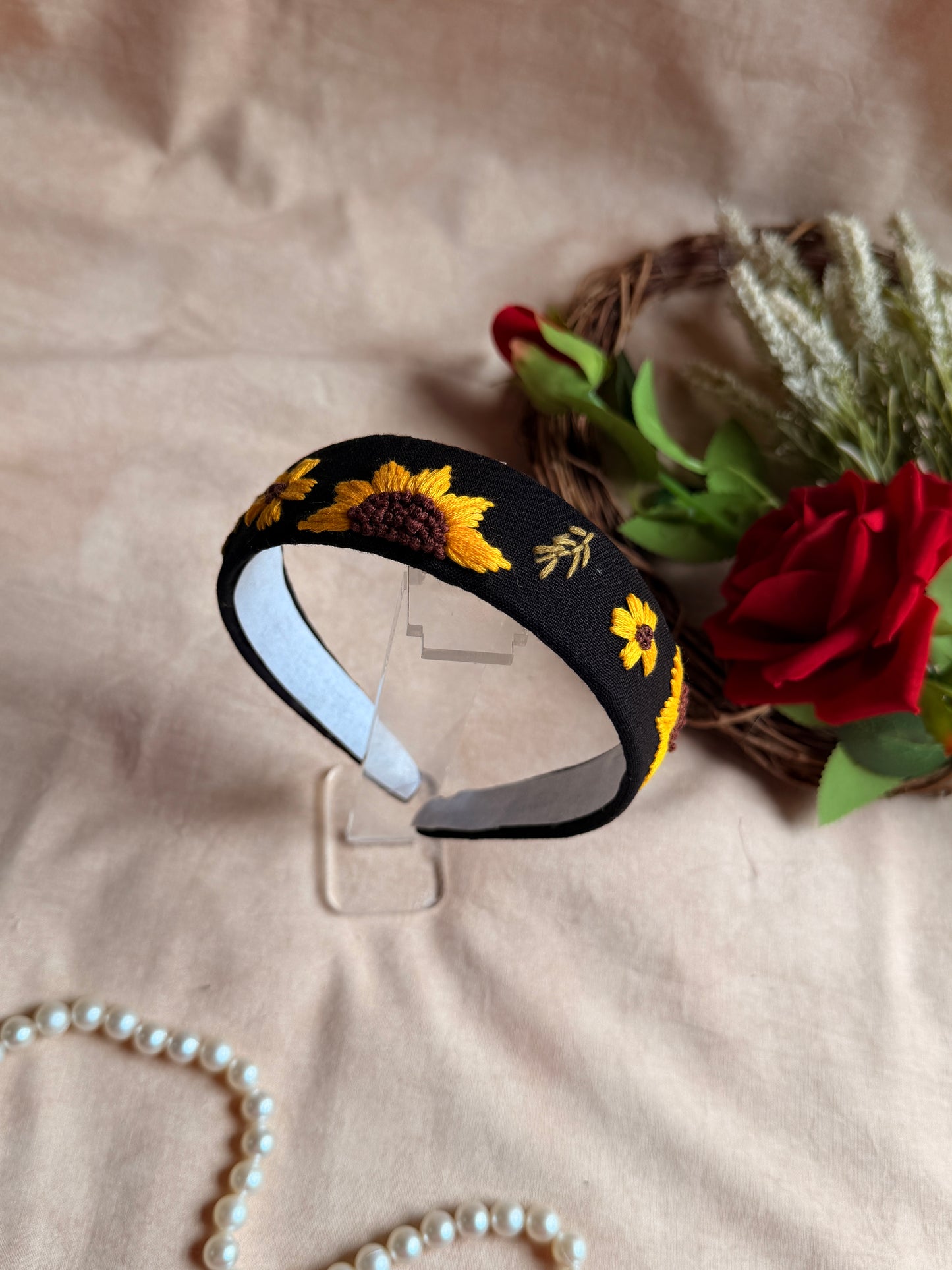 Surajmukhi Shyaam Hand Embroidered Headband