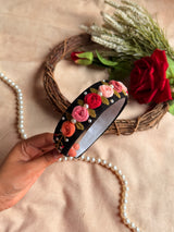 Rangrez Kaali Gul Hand Embroidered Headband