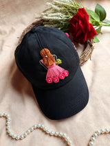 Personalised Princess Hand Embroidered Cap