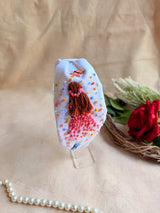 Rapunzel Personalised Hand Embroidered Headband