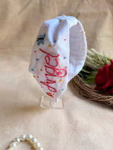 Rapunzel Personalised Hand Embroidered Headband
