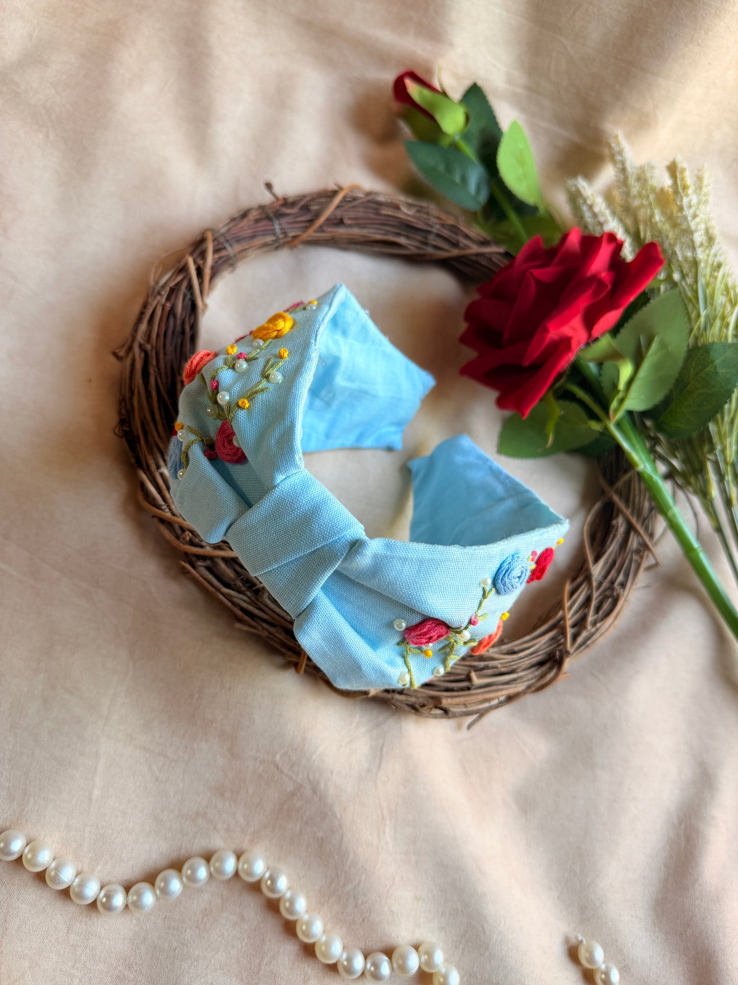 Layala’s Hand Embroidered Headband