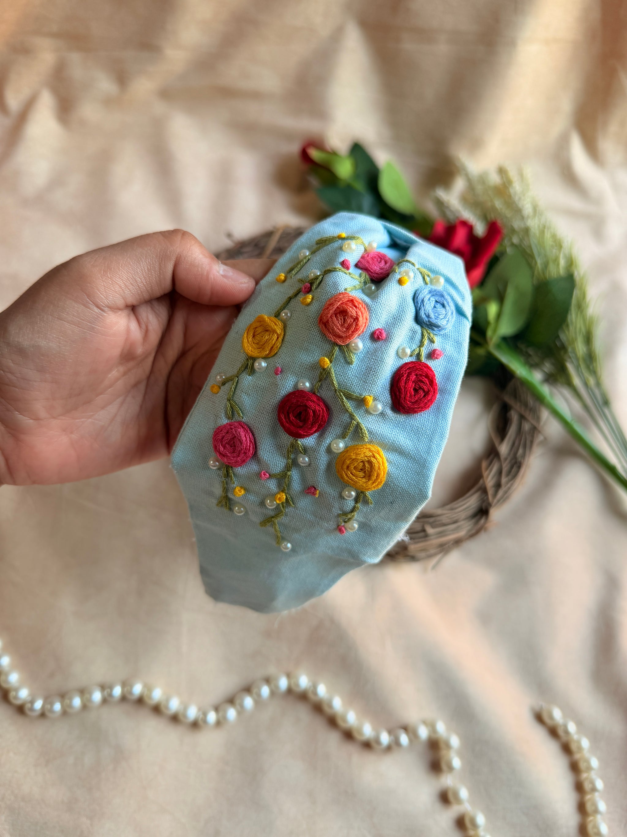 Layala’s Hand Embroidered Headband