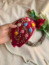 Vasudha Hand Embroidered Headband