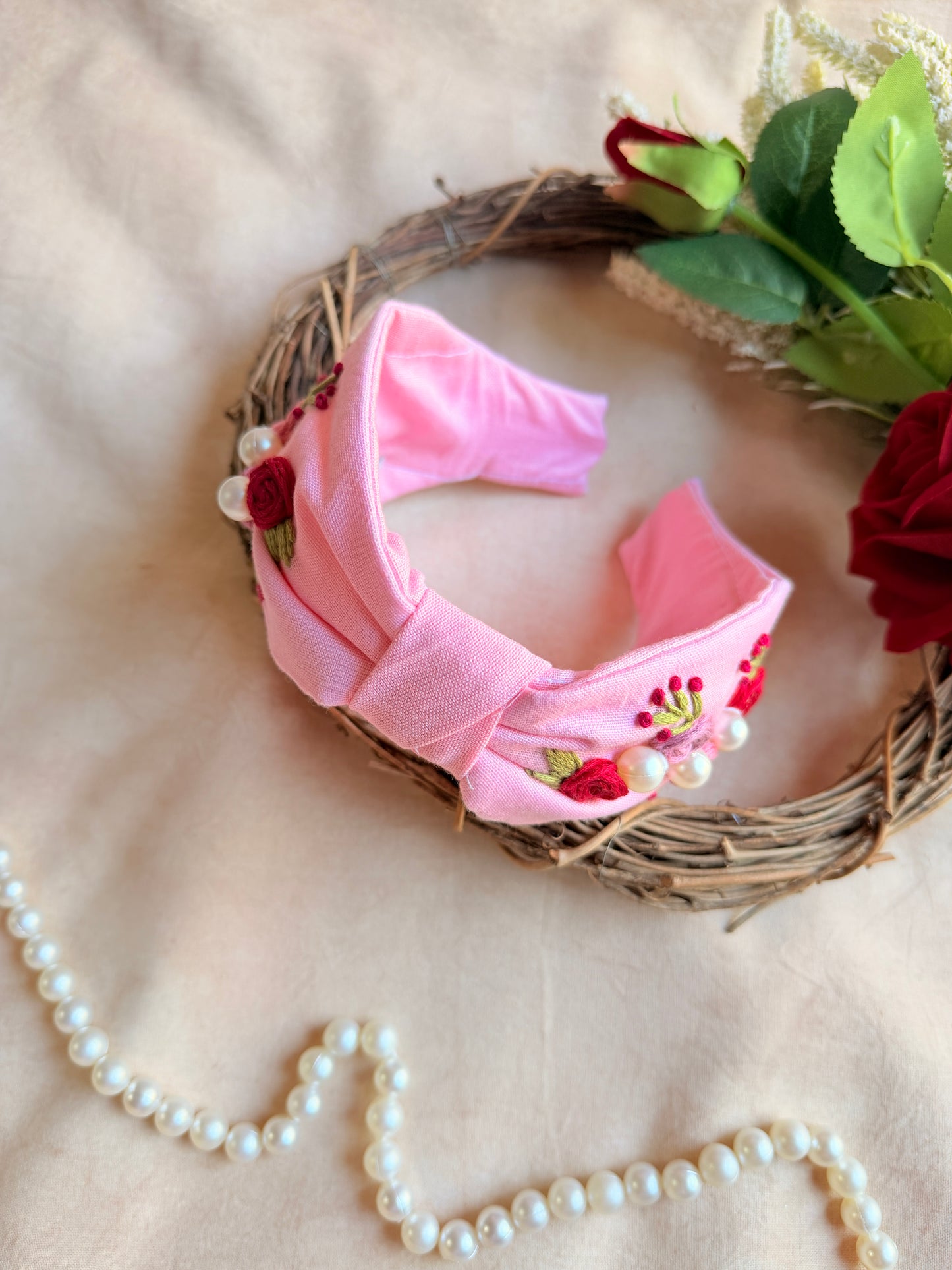 Nyra’s Hand Embroidered Headband