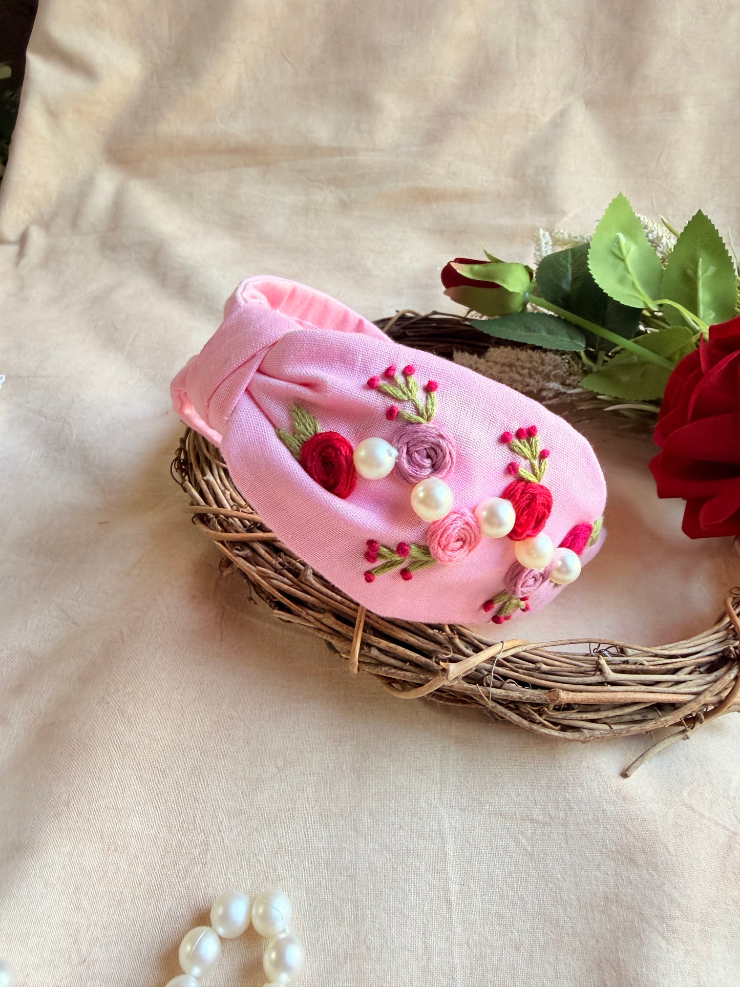 Nyra’s Hand Embroidered Headband