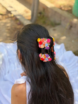 Rangreza Hand Embroidered Clutcher Bow
