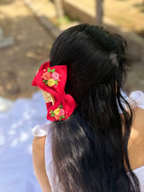Kum-Kum Hand Embroidered Clutcher Bow
