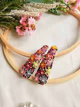 Galaxy Hand Embroidered Floral Tic Tac Clips