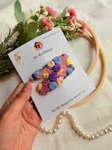 Disney Inspired Hand Embroidered Floral Tic Tac Clips