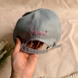 Greige Gul Personalized Hand Embroidered Cap
