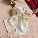 Arina Pearl Embellished Bow