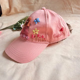Rosey Doll Hand Embroidered Cap
