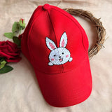 My Bunny Personalized Hand Embroidered Cap