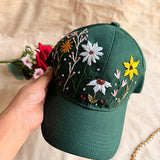 Fiza Hand Embroidered Floral Cap