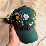 Fiza Hand Embroidered Floral Cap
