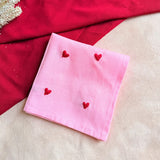 Sweet Heart Hand Embroidered Handkerchief