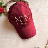 Mom & Dad Summer Cap – The Roots Collection | Hand-Embroidered Personalized Caps Set