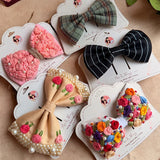 Sweet Little Surprise | Handmade Hand-Embroidered Hair Accessories Gift Set