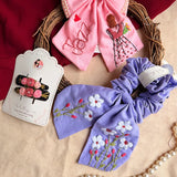 Poetry Hamper | Handmade Hand-Embroidered Hair Accessories Gift Set
