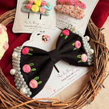 The Floral Edit | Handmade Hand-Embroidered Hair Accessories Gift Set