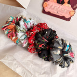 Must Have Scrunchie Set – Handmade Printed Fabric Hair Scrunchie Set of 5
