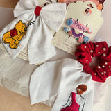 Pooh & Petals Hamper | Handmade Hand-Embroidered Hair Accessories Gift Set