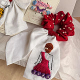 Pooh & Petals Hamper | Handmade Hand-Embroidered Hair Accessories Gift Set