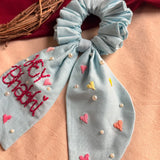 Heart Whisper | Wrist & Hair Scrunchie | Rakhi Special