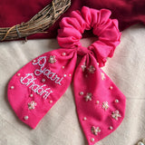 Pyari Bhabhi Hand Embroidered Wrist & Hair Scrunchie | Rakhi Special